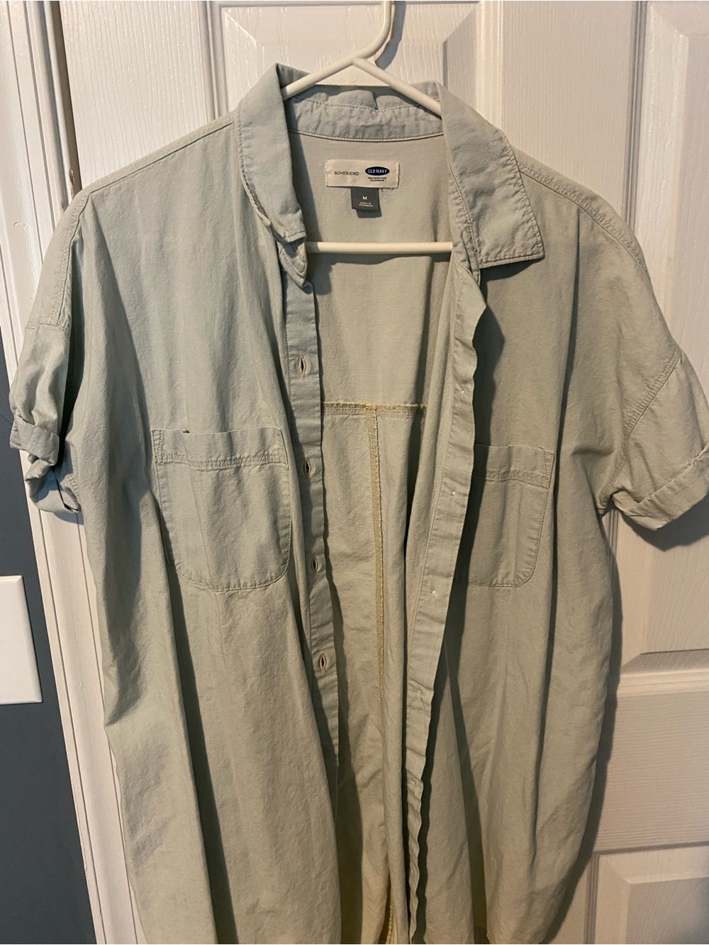 Old Navy Denim Short-Sleeve Top